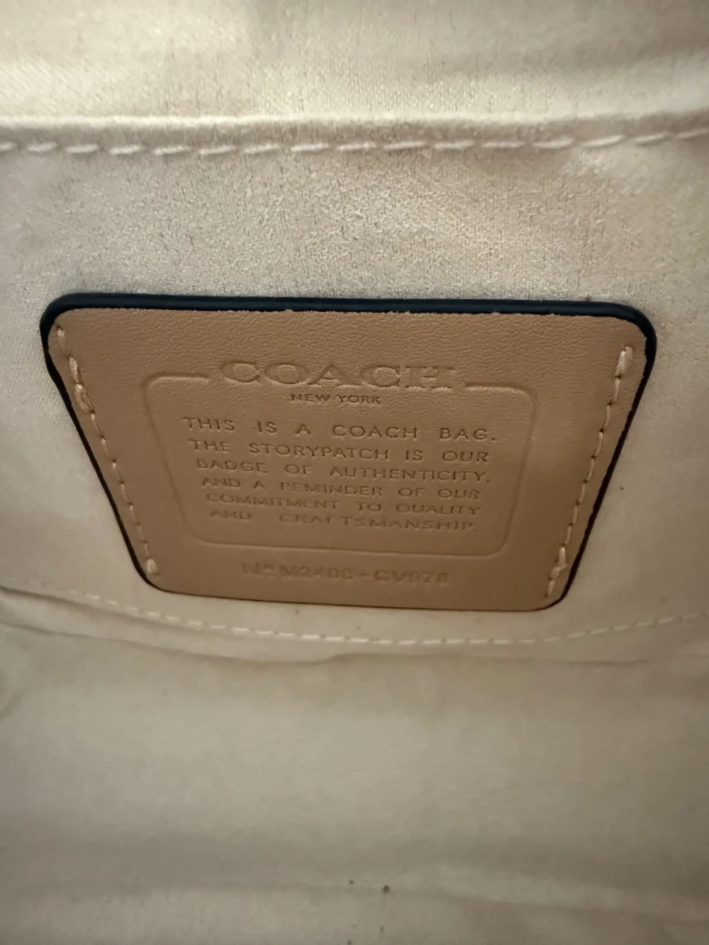 Cute brown coach teri bag!Same day shipping❤️
